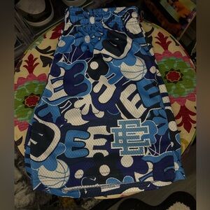 Eric Emanuel Mesh Shorts “Hawaiian Blue”